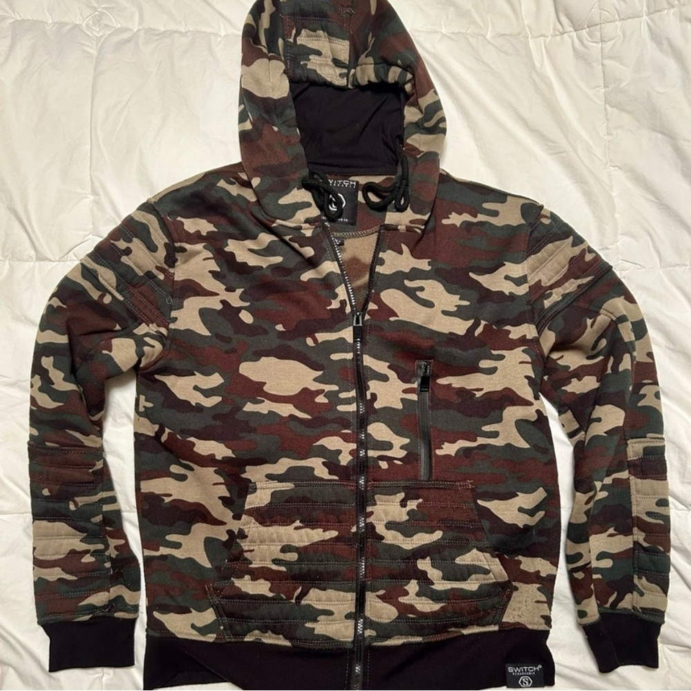 Camo Switch Remarkable Hooded Jacket